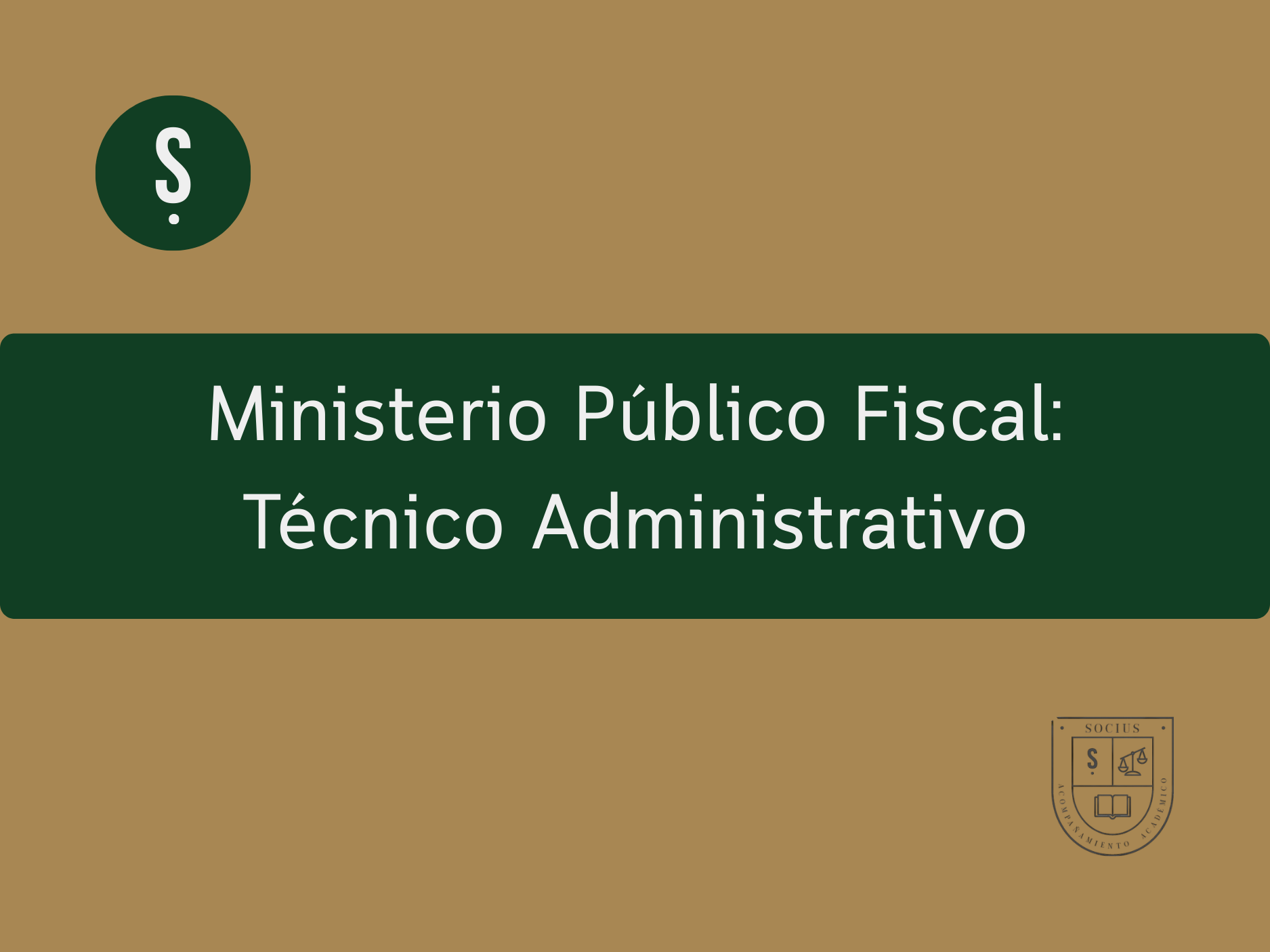 Curso Ministerio Público Fiscal